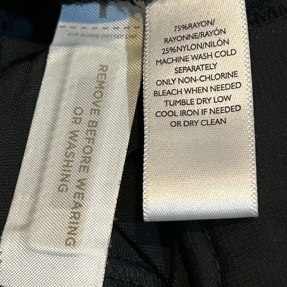 Loft so soft velvet pants with zipper at cuff - Picture 4 of 5